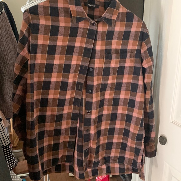 Madewell button-up flannel - Picture 3 of 3